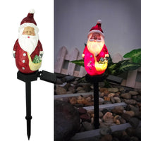 HKM-238035 Christmas Solar Outdoor Yard Lamp for Yard Decoration and Atmosphere Enhancement