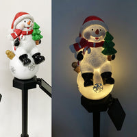 HKM-238035 Christmas Solar Outdoor Yard Lamp for Yard Decoration and Atmosphere Enhancement