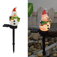 HKM-238035 Christmas Solar Outdoor Yard Lamp for Yard Decoration and Atmosphere Enhancement