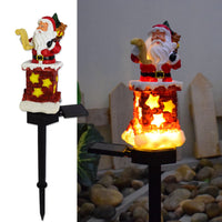 HKM-238035 Christmas Solar Outdoor Yard Lamp for Yard Decoration and Atmosphere Enhancement