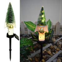 HKM-238035 Christmas Solar Outdoor Yard Lamp for Yard Decoration and Atmosphere Enhancement