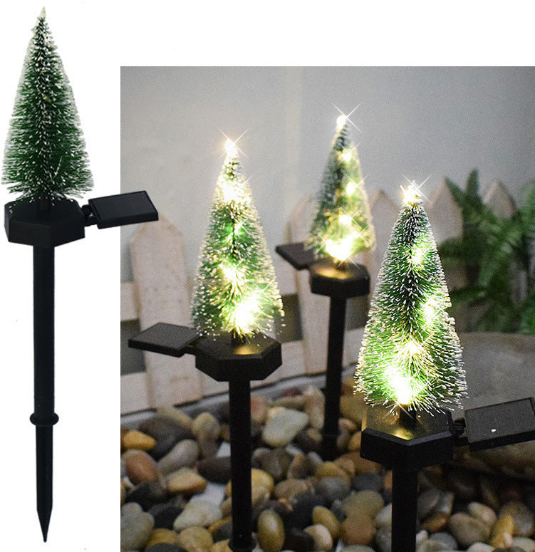 HKM-238035 Christmas Solar Outdoor Yard Lamp for Yard Decoration and Atmosphere Enhancement