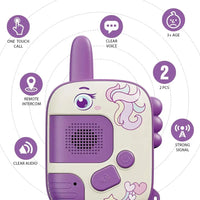 HKM-238035 Kids Handheld Walkie Talkie Toy for Outdoor Adventures, Wireless Intercom with Up to 50km Range