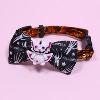 HKM-238099 Versatile Pet Collar for Cats and Dogs with Safety Buckle - Halloween and Easter Designs