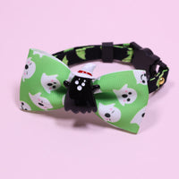 HKM-238099 Versatile Pet Collar for Cats and Dogs with Safety Buckle - Halloween and Easter Designs
