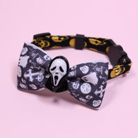 HKM-238099 Versatile Pet Collar for Cats and Dogs with Safety Buckle - Halloween and Easter Designs
