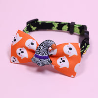 HKM-238099 Versatile Pet Collar for Cats and Dogs with Safety Buckle - Halloween and Easter Designs