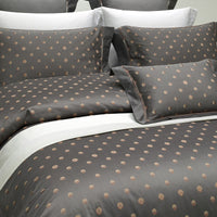 HKM-238227 Long-Staple Cotton Jacquard Four-Piece Bedding Set in Solid Colors