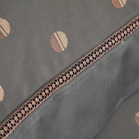 HKM-238227 Long-Staple Cotton Jacquard Four-Piece Bedding Set in Solid Colors