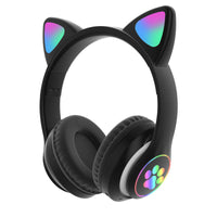 HKM-238291 Glowing Cat Ears Bluetooth Gaming Headset with 7-Hour Playback and 15m Range