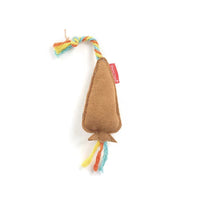 HKM-238867 Durable Cowhide and Cotton Dog Chew Toy - Multiple Shapes Available