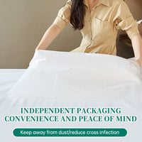 HKM-239059 Portable Disposable Duvet Cover and Pillowcase Set for Travel - Three-Piece and Four-Piece Options Available