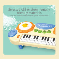 HKM-239379 Multi-Functional Cartoon Electronic Keyboard and Drum Toy for Kids 0-14 Years