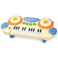 HKM-239379 Multi-Functional Cartoon Electronic Keyboard and Drum Toy for Kids 0-14 Years