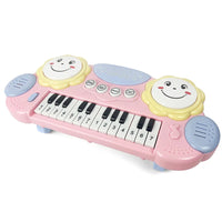 HKM-239379 Multi-Functional Cartoon Electronic Keyboard and Drum Toy for Kids 0-14 Years