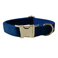 HKM-239571 Flannel Gold Buckle Adjustable Dog Harness with Leash - Multiple Sizes Available