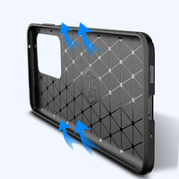 HKM-239635 Sleek TPU Back Cover Phone Case in Solid Color for Business Style