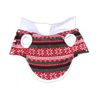 HKM-239635 Stylish Cotton Dog Sweater for Winter and Fall in Black and Red with Jacquard Design