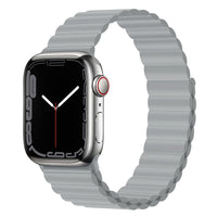 HKM-239891 Silicone Loop Magnetic Watch Strap for Apple - Various Colors and Sizes