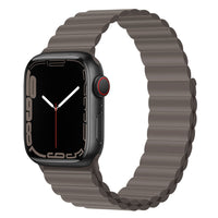 HKM-239891 Silicone Loop Magnetic Watch Strap for Apple - Various Colors and Sizes