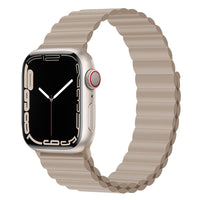 HKM-239891 Silicone Loop Magnetic Watch Strap for Apple - Various Colors and Sizes