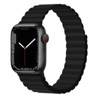 HKM-239891 Silicone Loop Magnetic Watch Strap for Apple - Various Colors and Sizes
