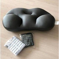 HKM-240211 Bodyluv Butterfly Pillow - 3D Ergonomic Design for Comfortable Sleep - Washable Microair Ball Filler - Available in Light Grey & Dark Grey