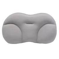HKM-240211 Bodyluv Butterfly Pillow - 3D Ergonomic Design for Comfortable Sleep - Washable Microair Ball Filler - Available in Light Grey & Dark Grey
