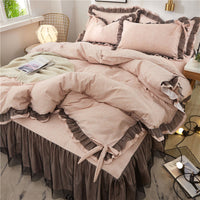 HKM-240531 Cotton Lace Bedspread Set for 1.5x2.0, 1.8x2.0, and 2.0x2.2 Meter Beds