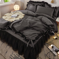 HKM-240531 Cotton Lace Bedspread Set for 1.5x2.0, 1.8x2.0, and 2.0x2.2 Meter Beds