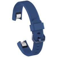 HKM-241043 Twill Silicone Replacement Strap Compatible with Fitbit Alta - Various Colors Available