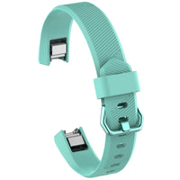 HKM-241043 Twill Silicone Replacement Strap Compatible with Fitbit Alta - Various Colors Available