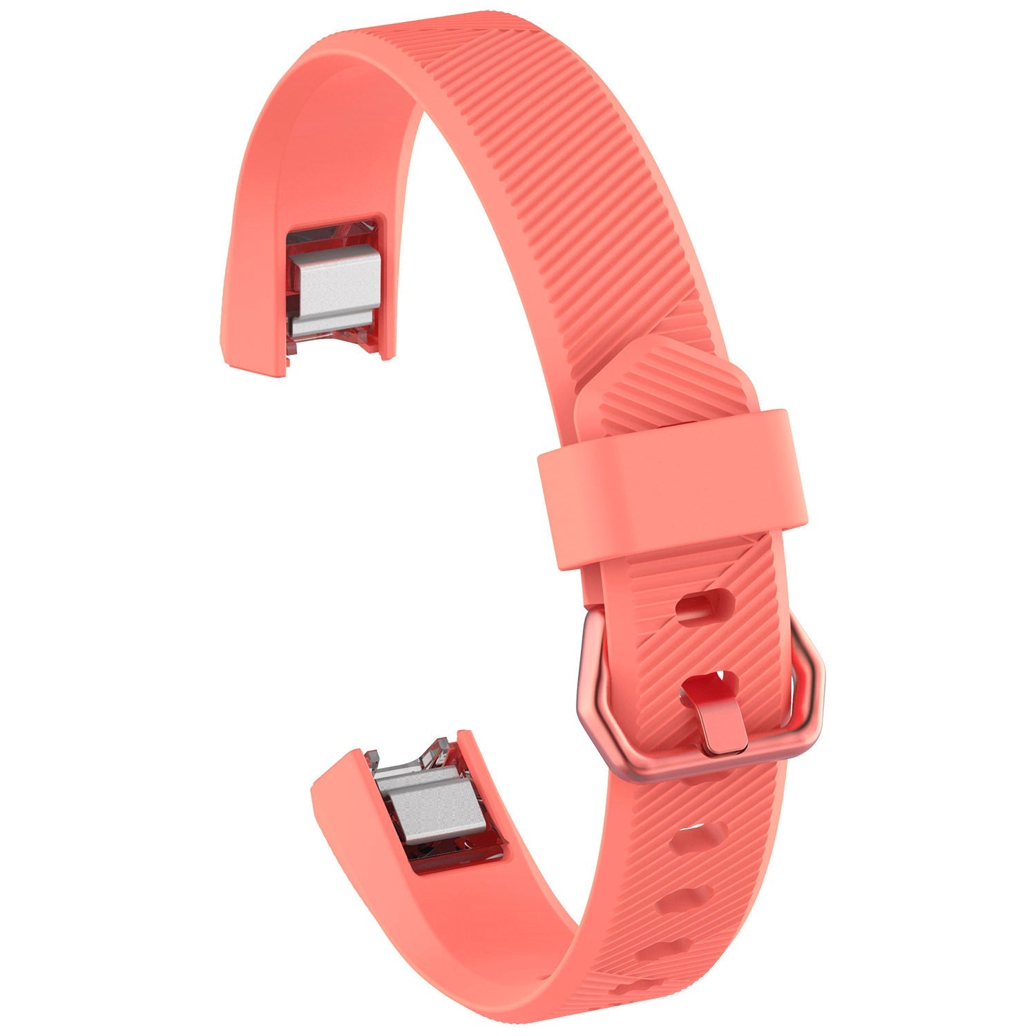 HKM-241043 Twill Silicone Replacement Strap Compatible with Fitbit Alta - Various Colors Available