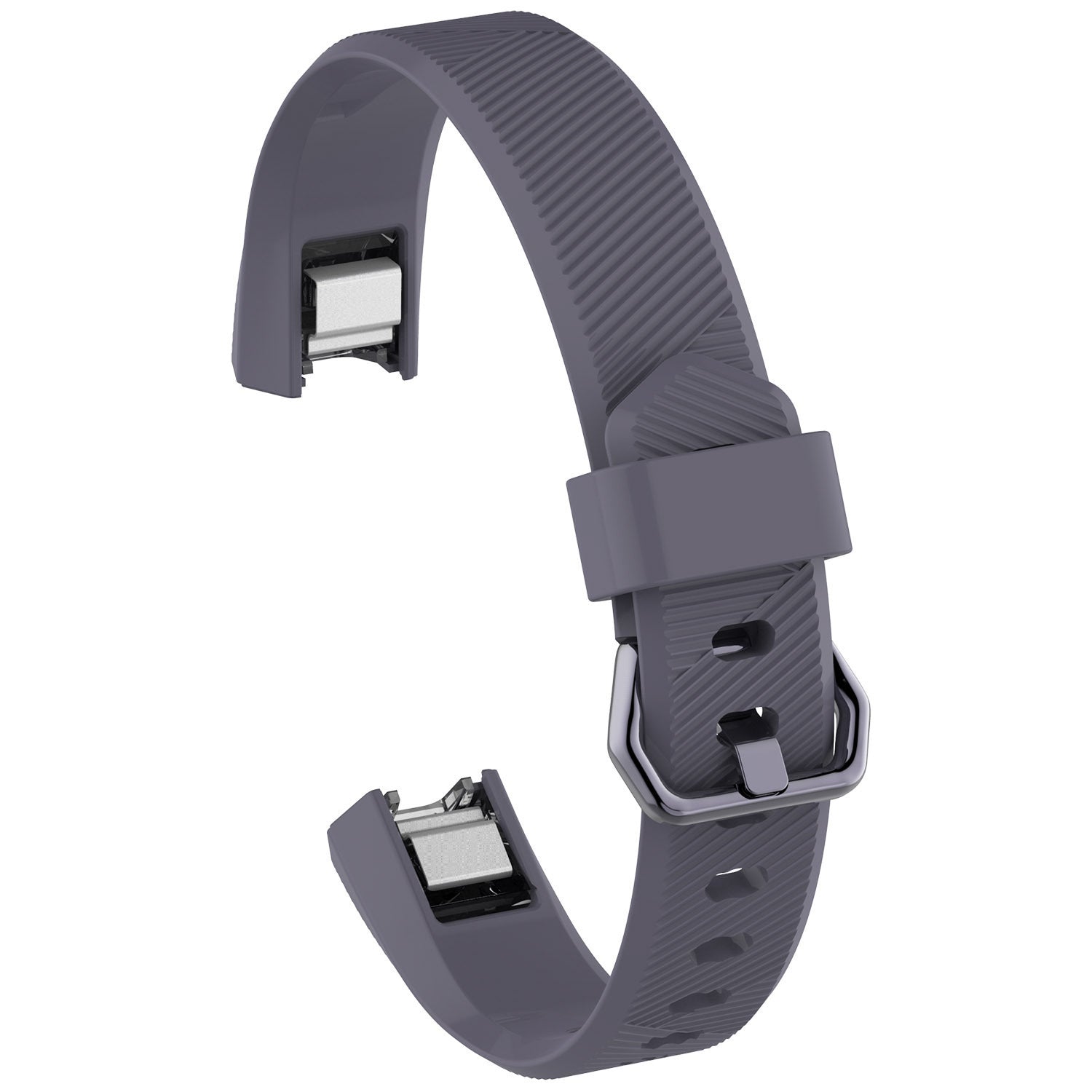 HKM-241043 Twill Silicone Replacement Strap Compatible with Fitbit Alta - Various Colors Available