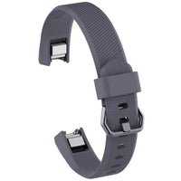 HKM-241043 Twill Silicone Replacement Strap Compatible with Fitbit Alta - Various Colors Available