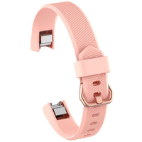 HKM-241043 Twill Silicone Replacement Strap Compatible with Fitbit Alta - Various Colors Available