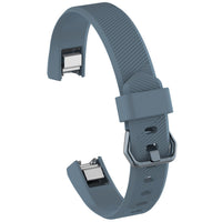 HKM-241043 Twill Silicone Replacement Strap Compatible with Fitbit Alta - Various Colors Available