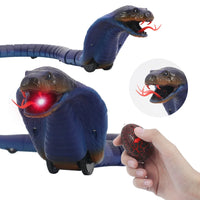 HKM-241107 Remote Control Electric Cobra Snake Toy, Rechargeable Rattlesnake Simulation for Ages 6 and Up