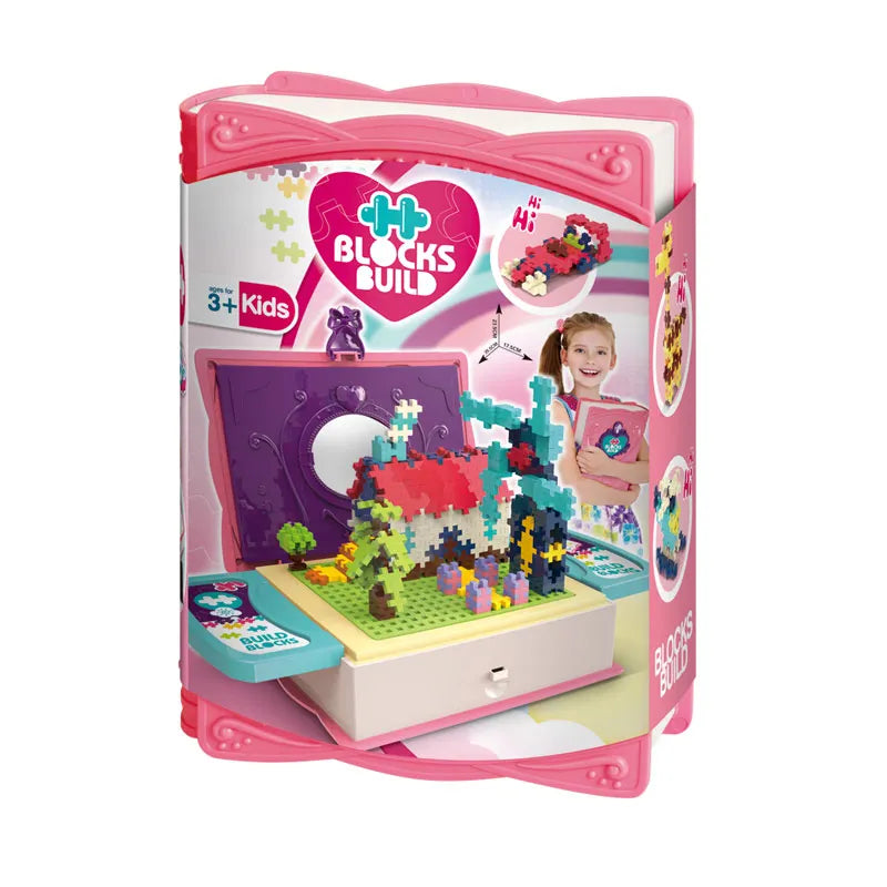 3-in-1 Magic Building Block Set for Kids - Educational Dinosaur Construction Toy, 20 Pieces