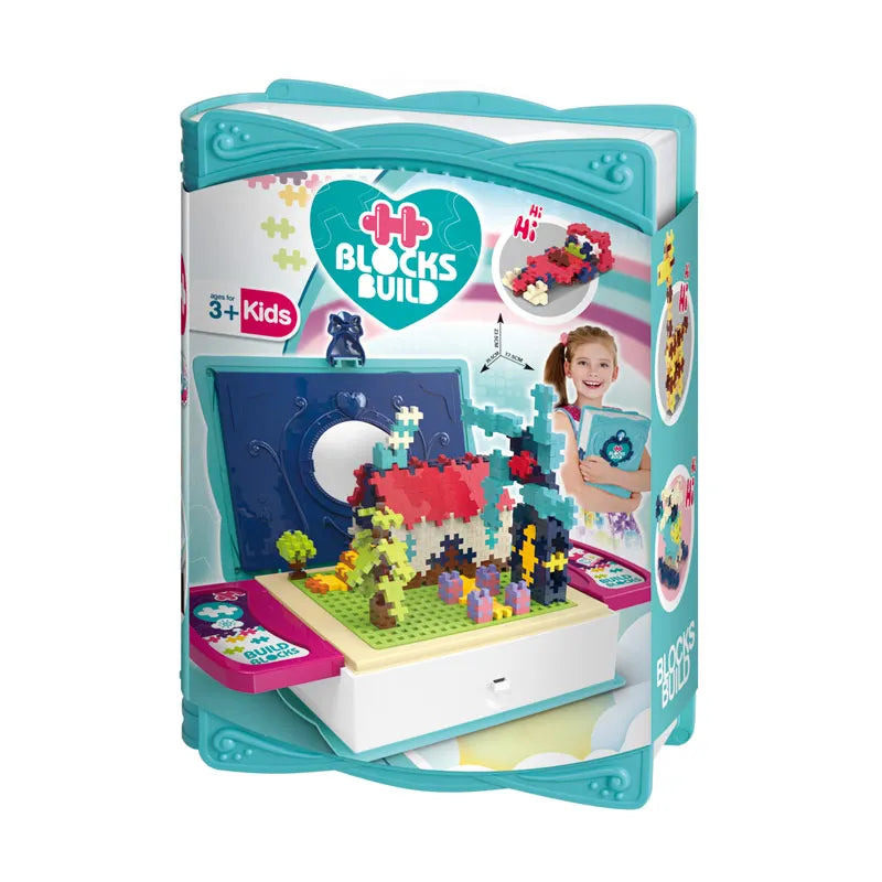 3-in-1 Magic Building Block Set for Kids - Educational Dinosaur Construction Toy, 20 Pieces