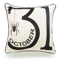 HKM-241363 Halloween Decorative Pillowcase for Living Room, Bedroom, and More - Cotton and Linen Blend, 45x45cm