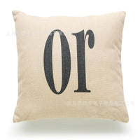 HKM-241363 Halloween Decorative Pillowcase for Living Room, Bedroom, and More - Cotton and Linen Blend, 45x45cm