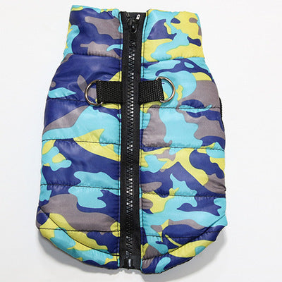HKM-241555 Quilted Winter Jacket for Small and Medium Dogs – Warm and Stylish Teddy Coat