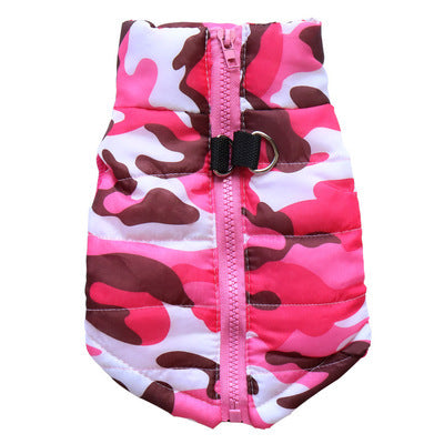 HKM-241555 Quilted Winter Jacket for Small and Medium Dogs – Warm and Stylish Teddy Coat