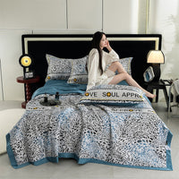 HKM-241683 Cooling Washed Tencel Summer Duvet Set - Four Piece, Multiple Sizes Available