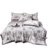 HKM-241683 Cooling Washed Tencel Summer Duvet Set - Four Piece, Multiple Sizes Available