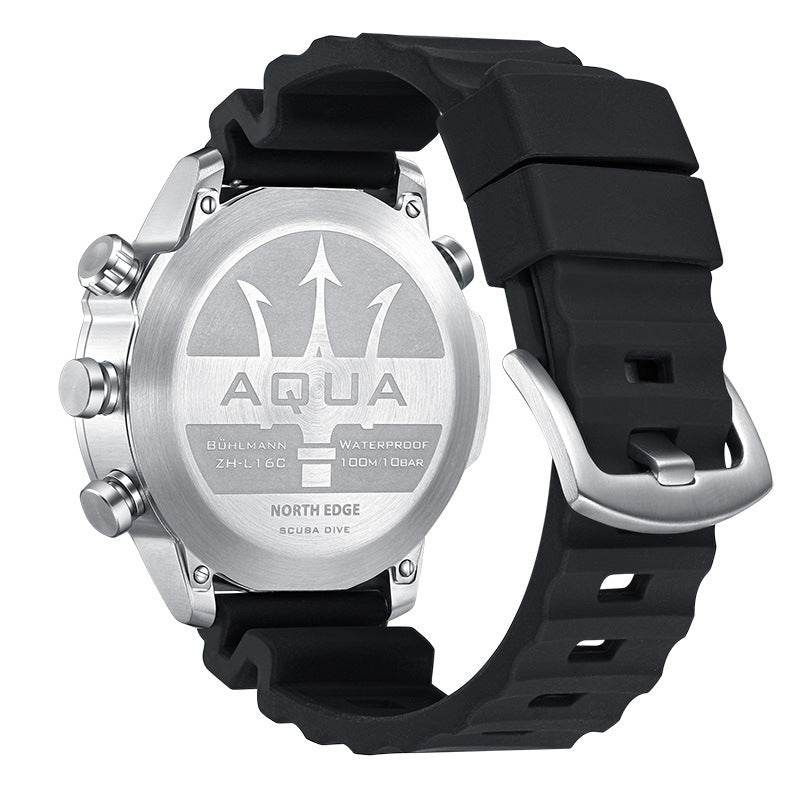 HKM-242195 Outdoor Sports Smart Watch with Diving, Altitude, and Air Pressure Features - 1.46 Inch Screen, 220mAh Battery