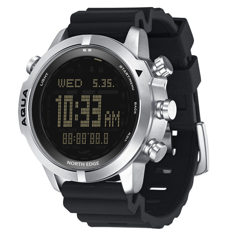 HKM-242195 Outdoor Sports Smart Watch with Diving, Altitude, and Air Pressure Features - 1.46 Inch Screen, 220mAh Battery