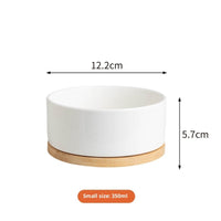 HKM-242451 Constant Temperature Cat Ceramic Pet Heating Drinking Bowl