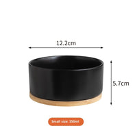 HKM-242451 Constant Temperature Cat Ceramic Pet Heating Drinking Bowl